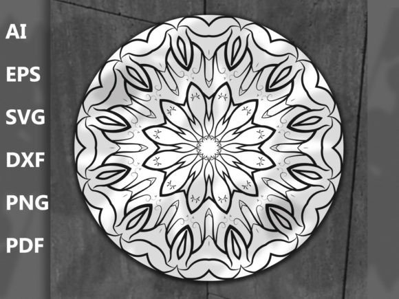 Beautiful Vector Mandala: A Versatile Design Element for Modern Creativity