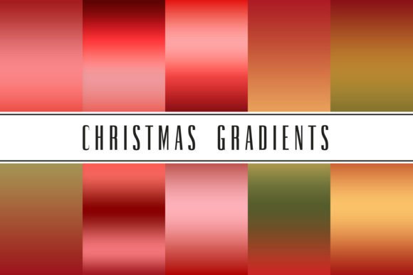 Christmas Gradients: Elevate Your Design Projects with Festive Color Transitions