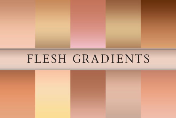 Flesh Gradients: Elevate Your Creative Projects with Premium Design Textures