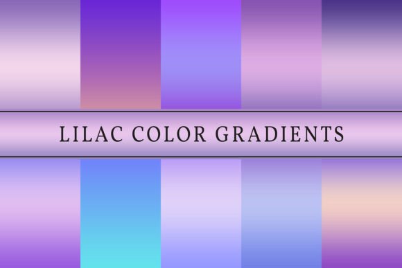 Lilac Color Gradients: Elevating Digital Creativity with Timeless Elegance