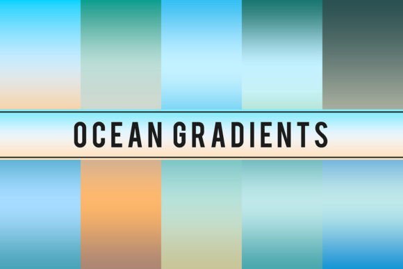 Ocean Gradients: Elevating Your Creative Projects with Stunning Visuals