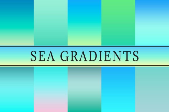 Sea Gradients: Elevate Your Designs with Ocean-Inspired Beauty