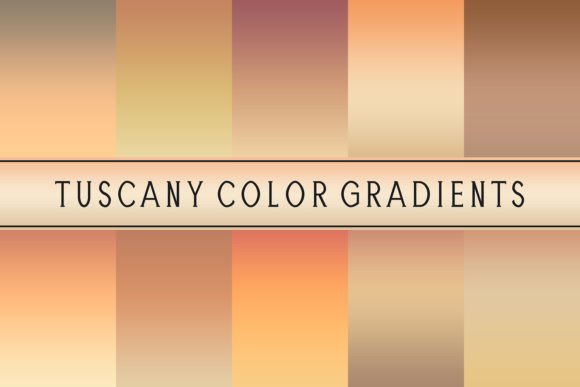 Tuscany Color Gradients: Elevating Design Projects with Timeless Elegance